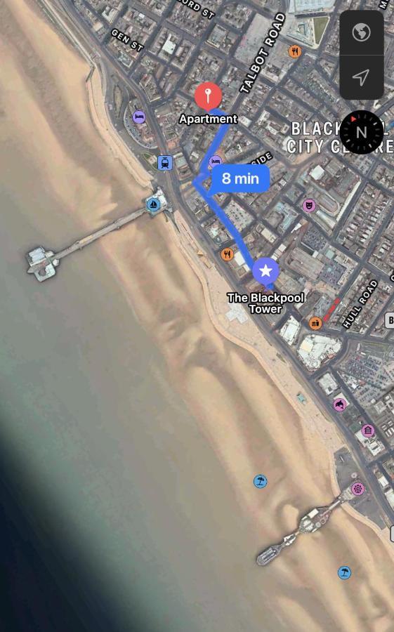Peaky Blinders Apartment 5 Min Walk To Blackpool Tower Sleeps Up To 14 Exterior foto
